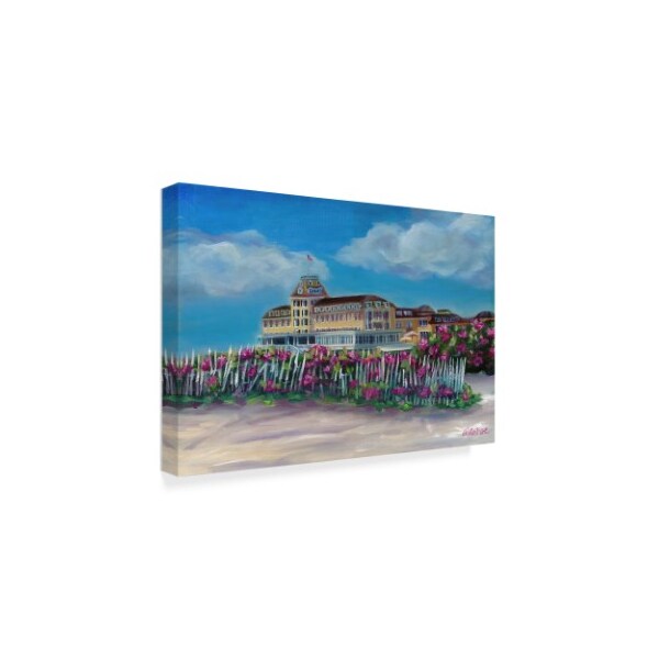 Marnie Bourque 'Ocean House' Canvas Art,16x24